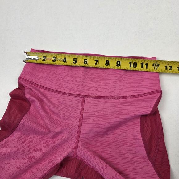 Outdoor Voices Leggings Womens Small Pink Red Colorblock Athletic Yoga Workout - Picture 10 of 10